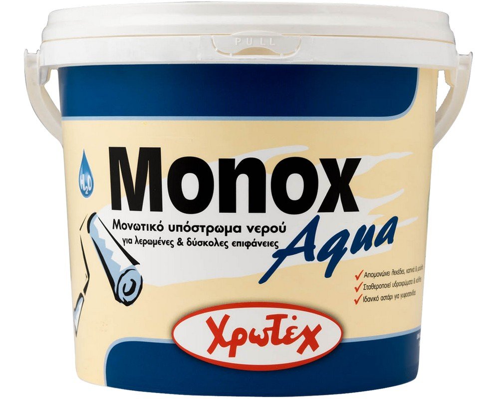 Monox Aqua Λευκό Μονωτικό υπόστρωμα νερού Χρωτέχ