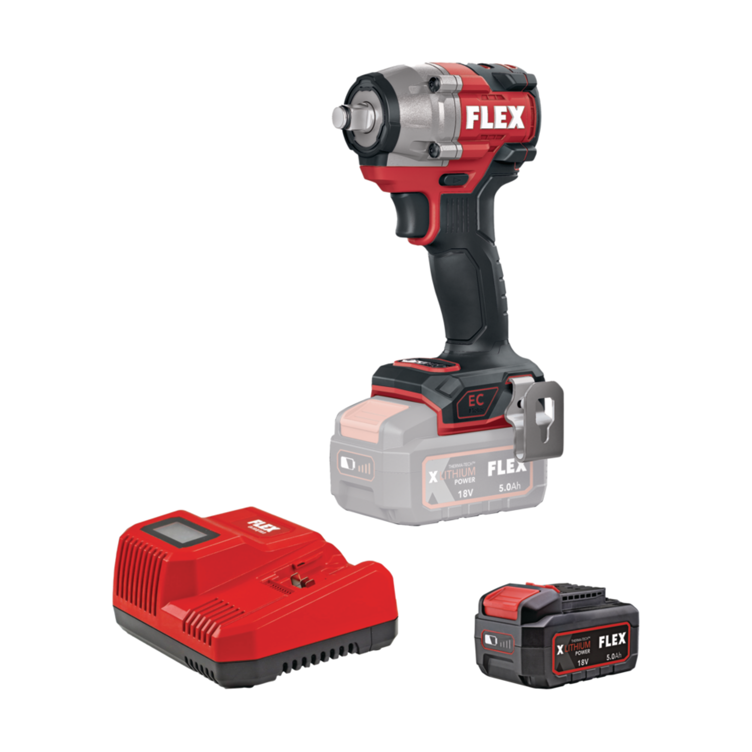 ΜΠΟΥΛΟΝΟΚΛΕΙΔΟ ΜΠΑΤΑΡΙΑΣ IW 1/2" 400 18.0-EC/ 5.0 Set