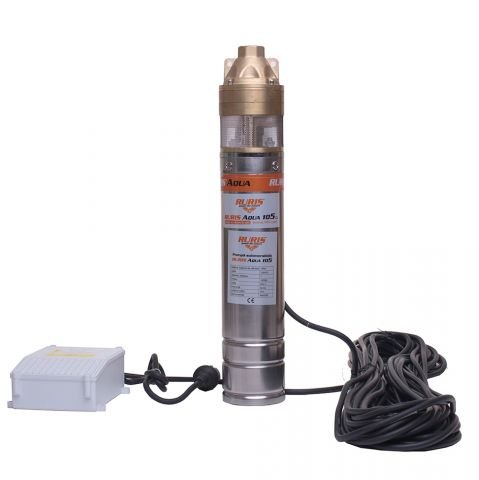 ΥΠΟΒΡΥΧΙΑ ΑΝΤΛΙΑ 4" ΚΑΘΑΡΩΝ ΥΔΑΤΩΝ (ΜΕ ΕΞΩΤ. ΠΥΚΝ.) AQUA 105 RURIS