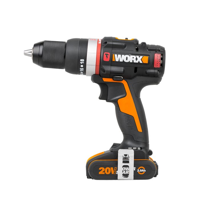 ΚΡΟΥΣΤΙΚΟ ΔΡΑΠΑΝΟΚΑΤΣΑΒΙΔΟ ΜΠΑΤΑΡΙΑΣ 20V WORX + 2xΜπαταρία 2.0Ah + Φορτιστής