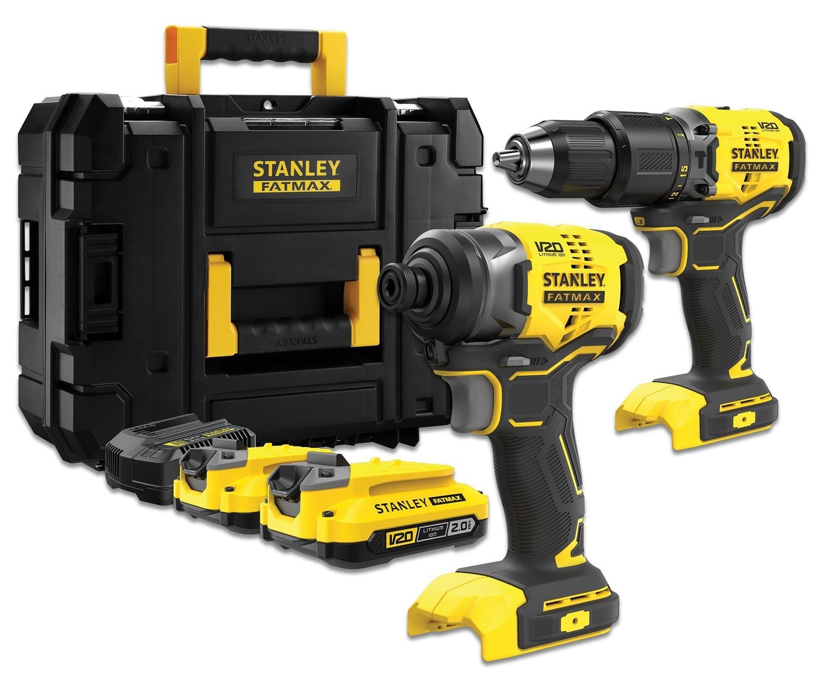 ΣET ME 2 V20-18V EPΓAΛEIA 18V 2MΠ.2AH SFMCD715 & SFMCF810 & EPΓAΛEIOΘIKH T-STAC