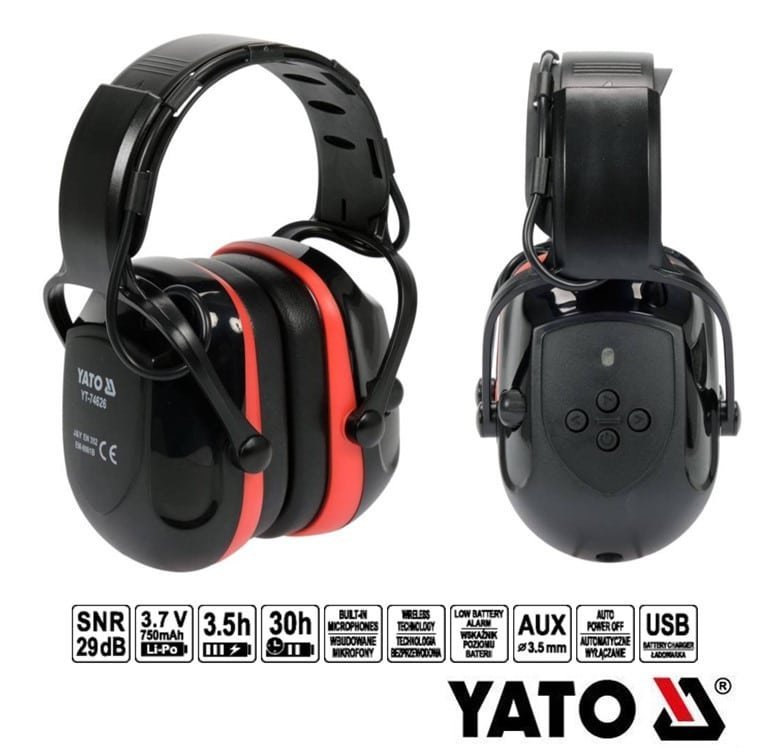 ΕΠΑΝΑΦΟΡΤΙΖΟΜΕΝΕΣ ΕΝΕΡΓΕΣ ΩΤΟΑΣΠΙΔΕΣ ΜΕ BLUETOOTH ΥΤ-74626