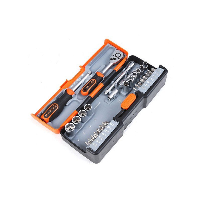 ΣΕΤ ΚΑΡΥΔΑΚΙΑ+ΜΥΤΕΣ TACTIX ΣΕ ΚΑΣΕΤΙΝΑ CR-V 1/4'' 43ΤΕΜ (365060)