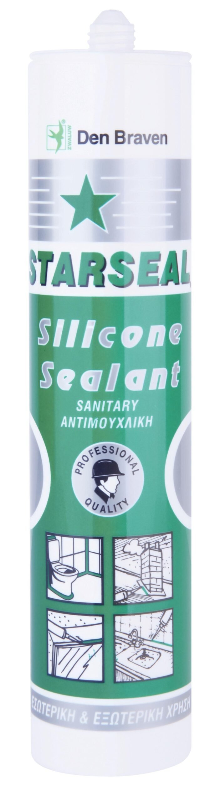ΣIΛIKONH 25T. STARSEAL MAYPH 260ML