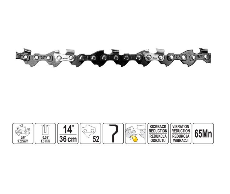 ΑΛΥΣΙΔΑ ΑΛΥΣΟΠΡΙΟΝΟΥ 14" 36mm YT-84951 (ΓΙΑ YT-84868)
