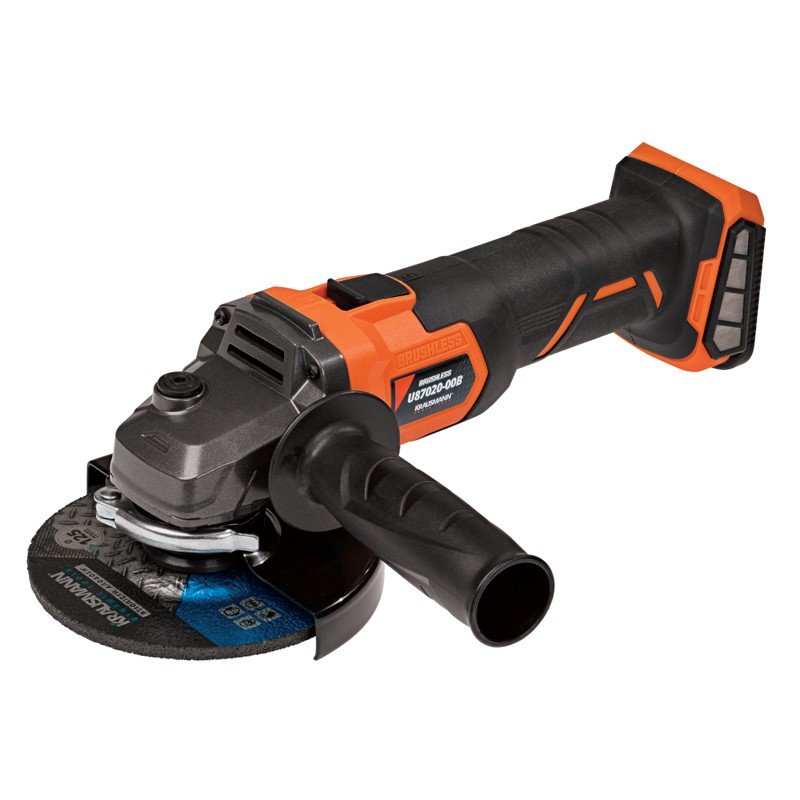 ΓΩΝΙΑΚΟΣ ΤΡΟΧΟΣ 125mm UNIPOWER 20V "BL" KRAUSMANN(SOLO)(U87020-00Β)