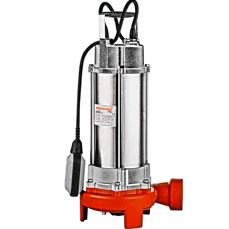 Αντλία Λυμάτων με Κοπτήρα 1100W NAKAYAMA Pro SP1115