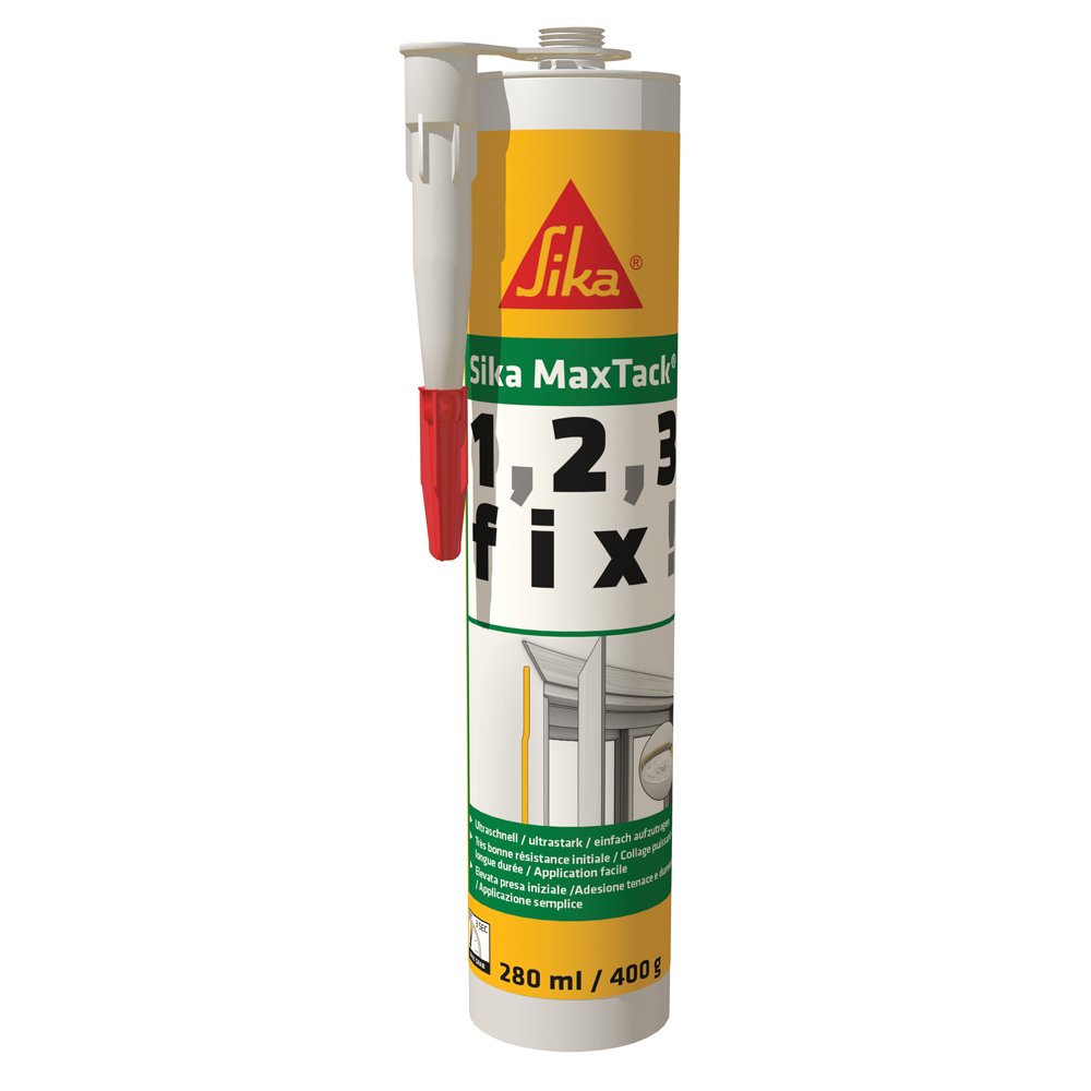 Sika MaxTack® ΣΥΓΚΟΛΛΗΤΙΚΟ ΥΨΗΛΩΝ ΑΝΤΟΧΩΝ ΜΕ ΙΣΧΥΡΟ ΑΡΠΑΓΜΑ - ΛΕΥΚΟ-ΧΡΩΜΑ
