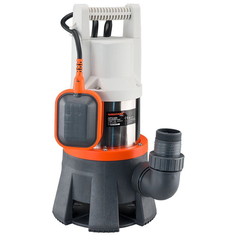 NAKAYAMA Pro NP1130 Αντλία Ακαθάρτων Inox,1300W