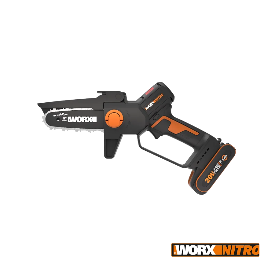 Κλαδευτικό Αλυσοπρίονο Μπαταρίας 20V Worx – WG325E + ΔΩΡΟ 2 ΕΞΤΡΑ ΜΠΑΤΑΡΙΕΣ