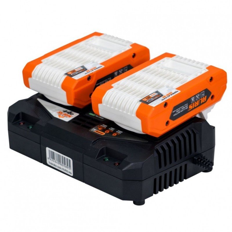 KIT RURIS Alfa Up 4444e (2 ΜΠΑΤΑΡΙΕΣ 20V-4Ah & ΔΙΠΛΟ ΦΟΡΤΙΣΤΗ) – RURIS