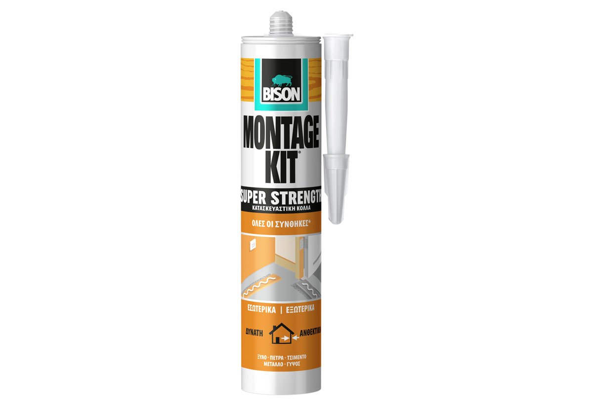 MONTAGE KIT SUPER ΙΣΧΥΡΗ 350GR ΦΥΣΙΓΓΑ BISON