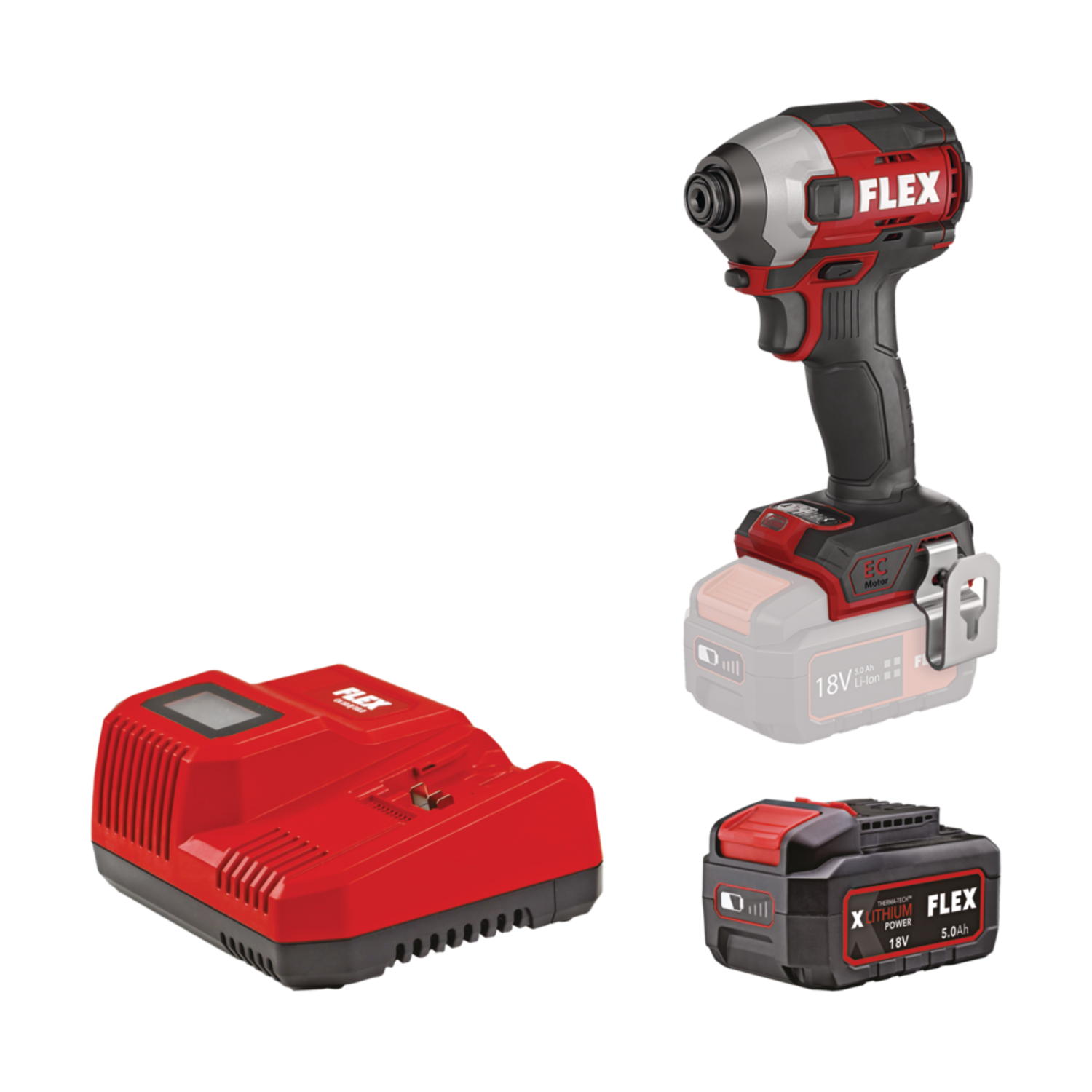 ΠΑΛΜΙΚΟ ΚΑΤΣΑΒΙΔΙ ΜΠΑΤΑΡΙΑΣ ID 1/4" 18.0-EC HD/ 5.0 Set