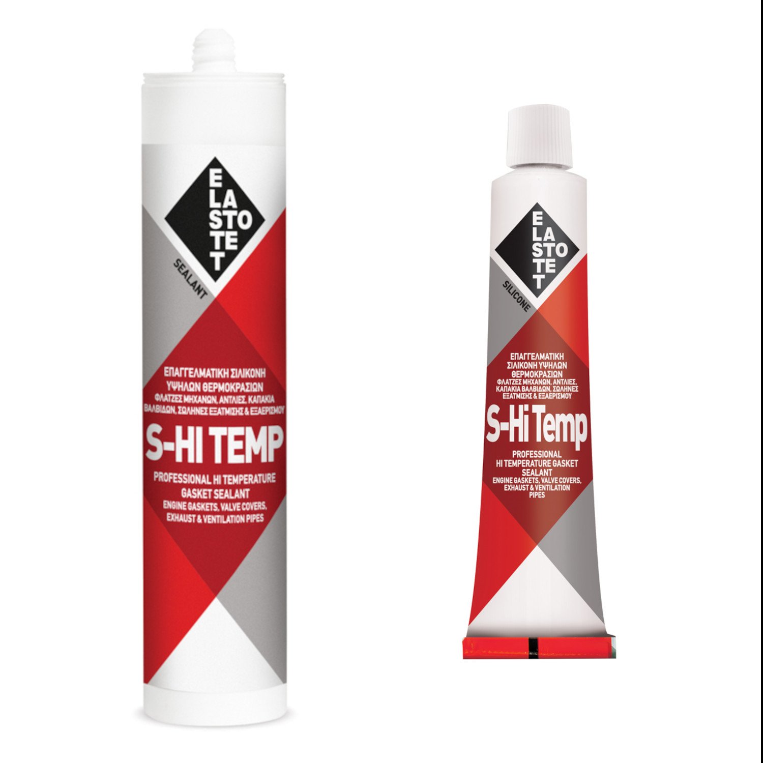 ELASTOTET S-HI TEMP 300C ΣΙΛΙΚΟΝΗ ΥΨΗΛΩΝ ΘΕΡΜΟΚΡΑΣΙΩΝ - MΑΥΡΟ-ΧΡΩΜΑ, 80ML-ΣΥΣΚΕΥΑΣΙΑ