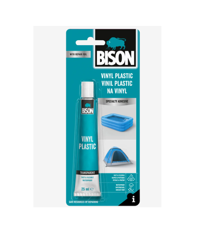 ΚΟΛΛΑ VINYL PLASTIC 25ML BLISTER BISON