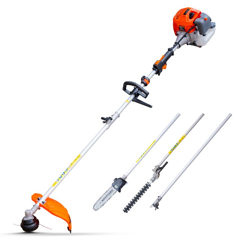 Πολυμηχάνημα Βενζίνης 4 Σε 1, 51,7cc, 2,1Hp, Λάμα 25cm, Αλυσίδα 3/8”, 1,3mm & Προέκταση NAKAYAMA PS5170