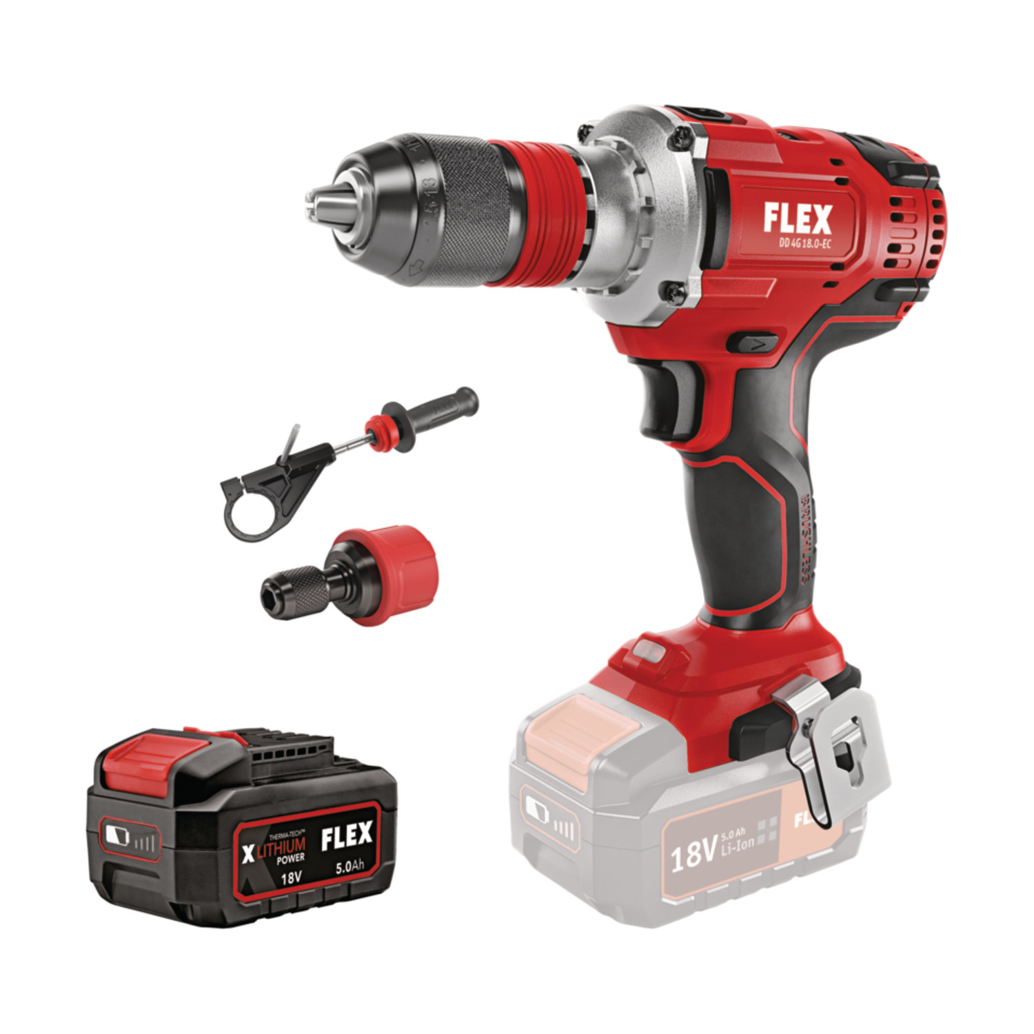 ΔΡΑΠΑΝΟΚΑΤΣΑΒΙΔΟ ΜΠΑΤΑΡΙΑΣ DD 4G 18.0 EC/ 5.0Ah