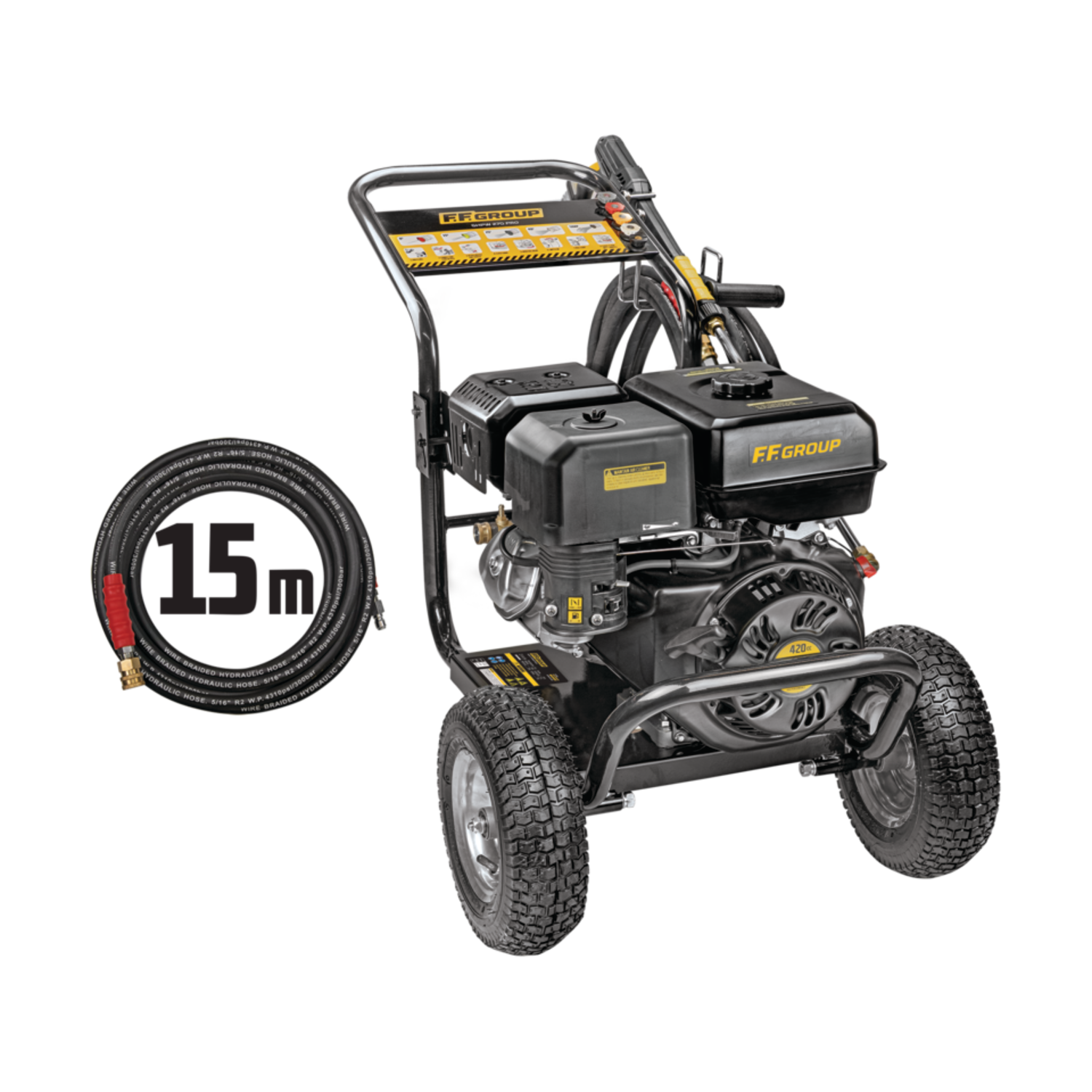 ΠΛΥΣΤΙΚΟ ΜΗΧΑΝΗΜΑ ΥΨΗΛΗΣ ΠΙΕΣΗΣ ΚΡΥΟΥ ΝΕΡΟΥ, ΒΕΝΖΙΝΗΣ GHPW 270 PRO