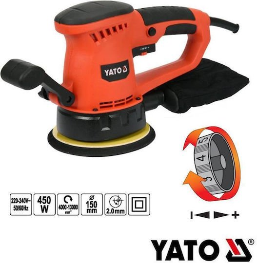 ΤΡΙΒΕΙΟ ΠΕΡΙΣΤΡΟΦΙΚΟ ΕΚΚΕΝΤΡΟ 150ΜΜ/450W YT-82207